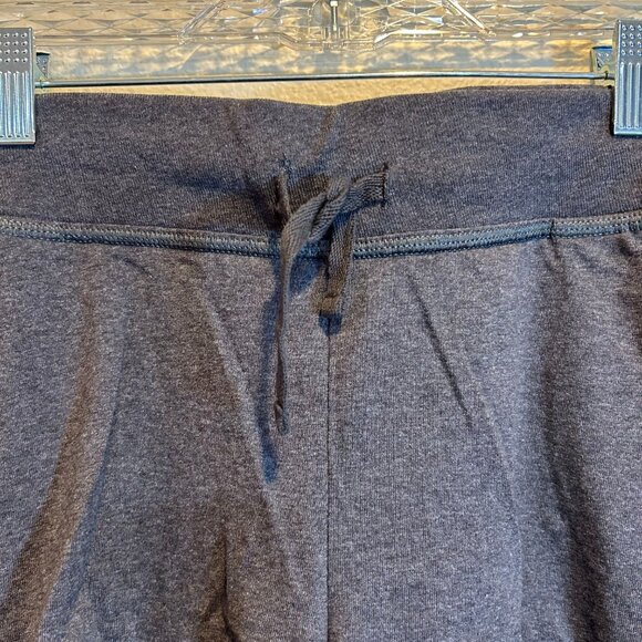 Women's Hanes® Jersey Drawstring Short Grey - Picture 2 of 4